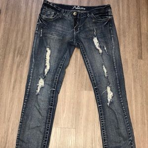 Skinny Distressed Jeans